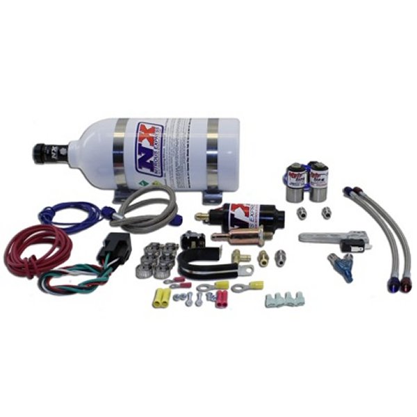 Single Cyl Mainline Nitrous Kit w/2.5lb Bottle