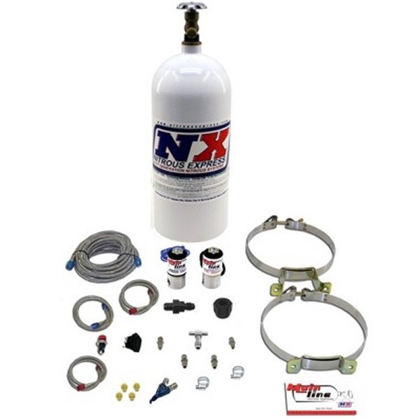 Mainline EFI Single Nozzle Nitrous Kit w/10lb Bottle