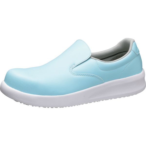 NHF600BL23.5 先芯入り超耐滑作業靴 ハイグリップ・ザ・フォース NHF-600 ブルー 23.5cm