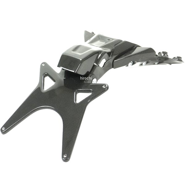 ナンバープレートホルダー 艶あり 14年-19年 ドゥカティ Monster1200、1200S カーボン