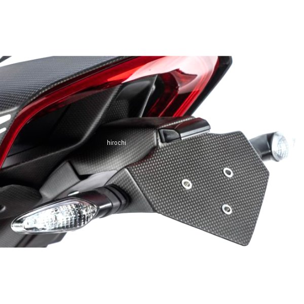 ナンバープレートホルダー 艶なし 19年 ドゥカティ PANIGALE V4R マットカーボン