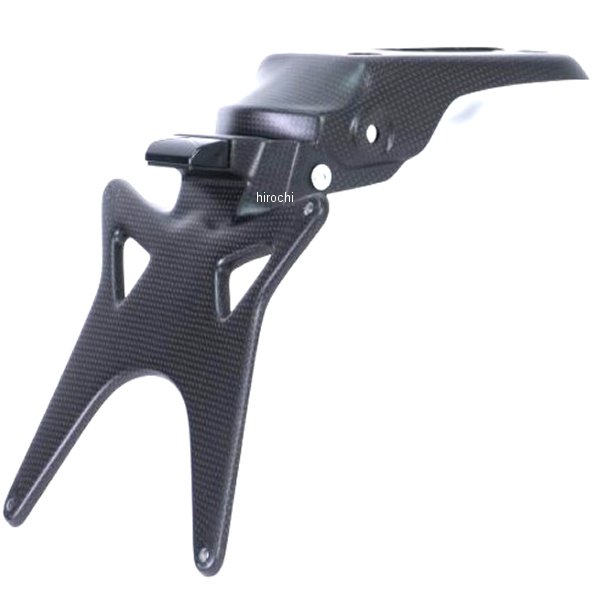 ナンバープレートホルダー 艶なし 17年-19年 ドゥカティ Monster1200、1200S マットカーボン