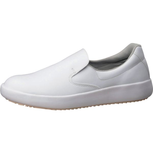 NHS700W26.5 124-7130 超耐滑軽量作業靴 ハイグリップ NHS700 ホワイト 26.5CM