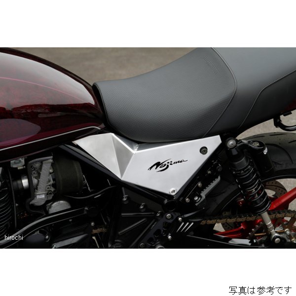 アルミサイドカバー ZEPHYR1100 ヘアライン