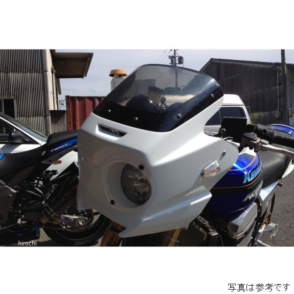 アッパーカウル ZRX1200 シロゲル オレンジレンズ