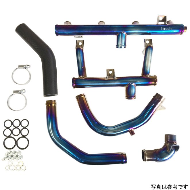 ウォーターパイプセット 09年-16年 ZRX1200DAEG チタン素地
