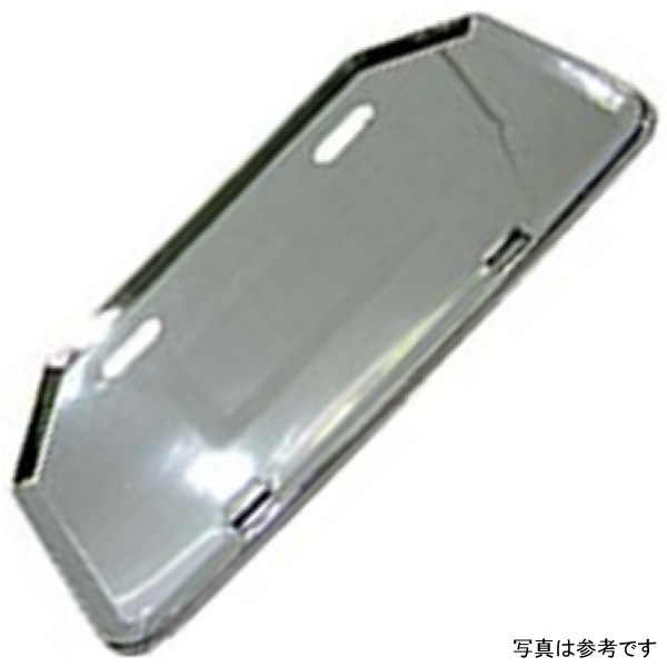 ナンバープレート 山型 ワク無し