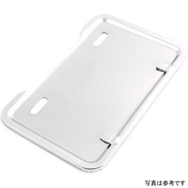 ナンバープレート 角型 250cc-750cc ワク無し