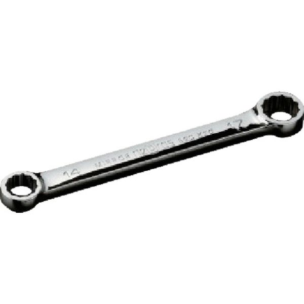 ストレートショートめがねレンチ12×14mm