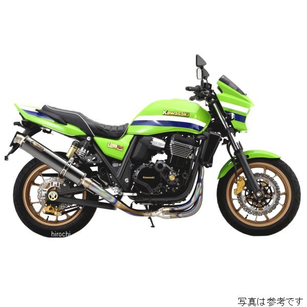 手曲げフルエキゾースト GTS DLCチタンサイレンサー4-1SC 09年-16年 ZRX1200DAEG