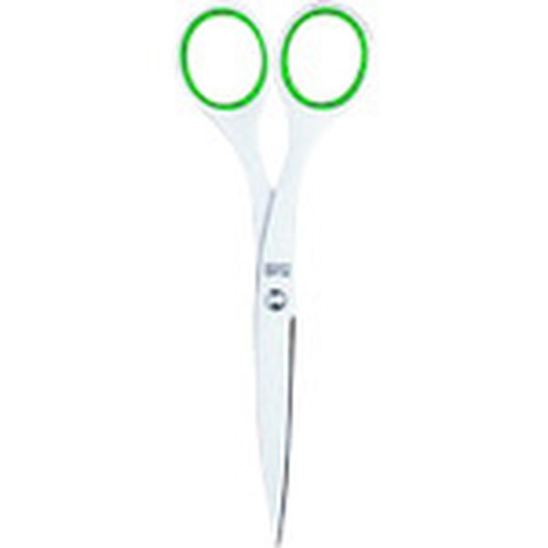 NO.165L 196-9117  34940)ステンレスハサミ NO.165L グリーン 左きき