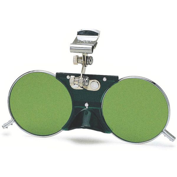 NO.2273 812-1954  二眼型遮光めがね レンズ色グリーン