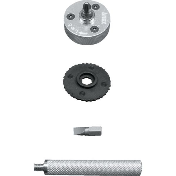 ラチェット式ミニスタービードライバー 超短ビット付