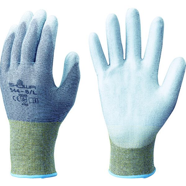 ショーワ 耐切創手袋 No544 ケミスターパームFS グレー XSサイズ