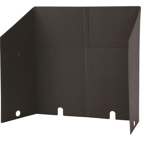 NOPP01GY 254-4026  デスクパーティション グレー