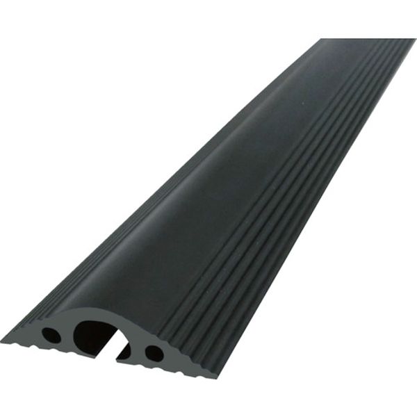 365-0465  軟質プロテクタ 幅80 ブラック 1m