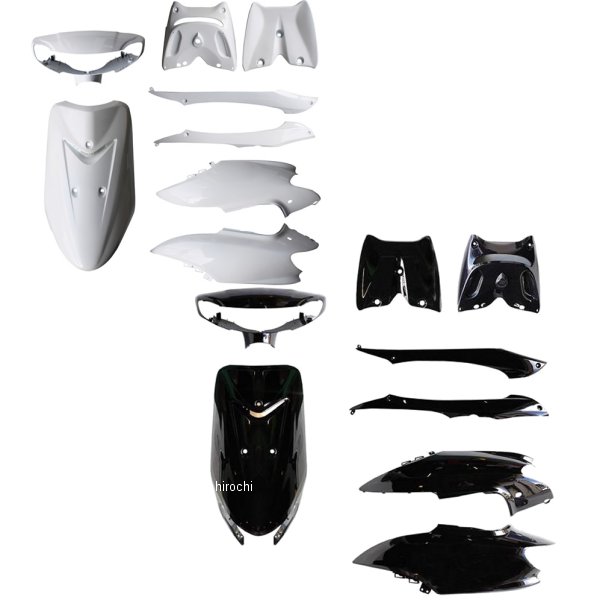 エナジープライス 外装8点セット リモコンジョグZR エボリューション SA16J 黒