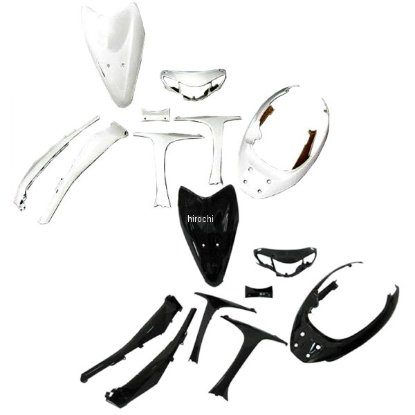 エナジープライス 外装8点セット アドレスV50 CA42A/CA44A 黒