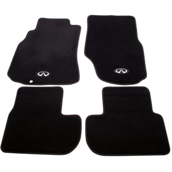 フロアマット - 03年-06年 G35 (Infiniti エンブレム Logo) - 4pc.