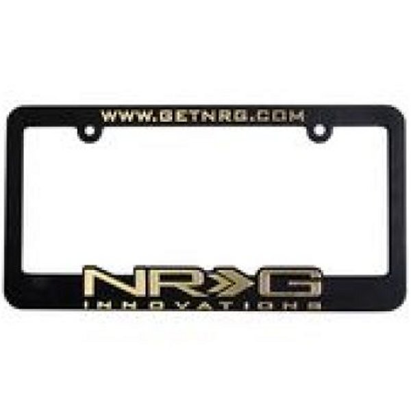 License Plate Frame - Gold