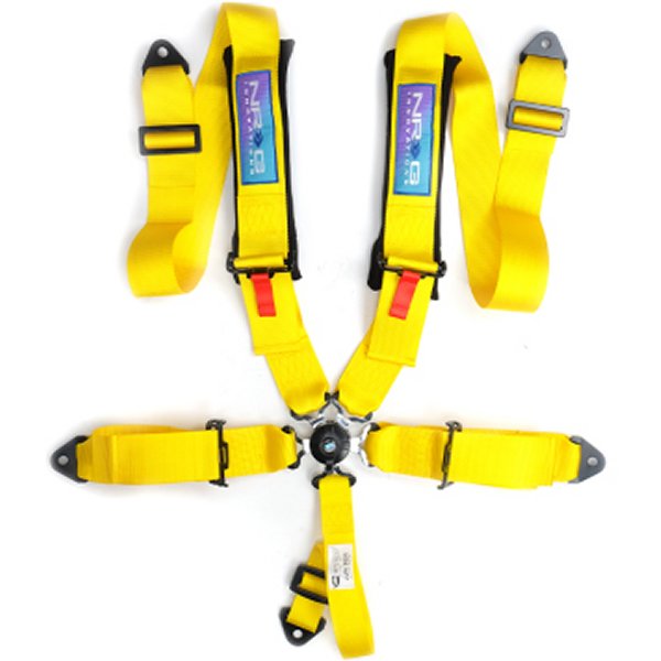 5PT 3in. シートベルト ハーネス / Cam Lock - Yellow