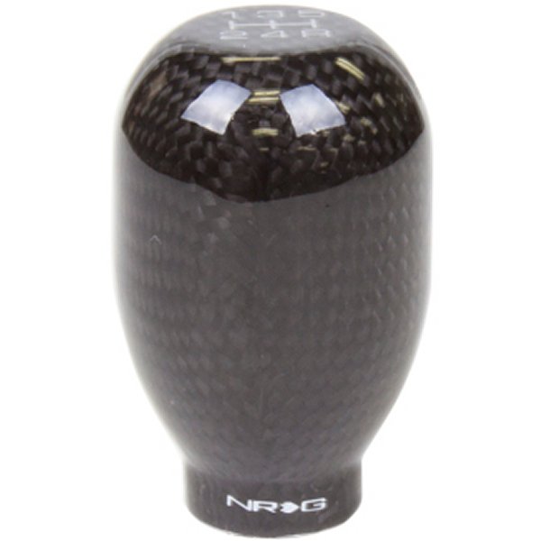 Universal シフトノブ 42mm - Heavy Weight 480G / 1.1Lbs. ブラック カーボンファイバー (5 Speed)