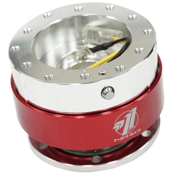 Quick Release - Silver Body/ Red クローム Ring