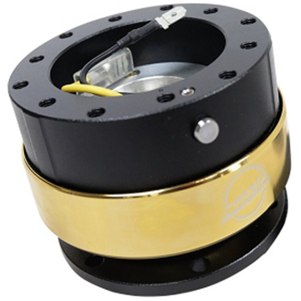 Quick Release Gen 2.0 ブラック Body / クローム Gold Ring