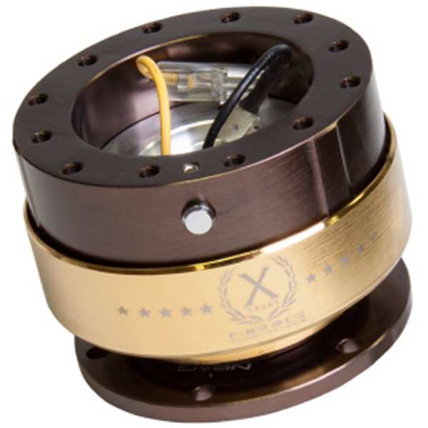 Quick Release Gen 2.0 - Bronze Body / クローム Gold Ring