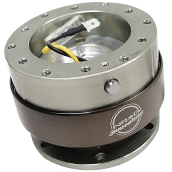 Quick Release Gen 2.0 - Gunmetal Body / Titanium クローム Ring