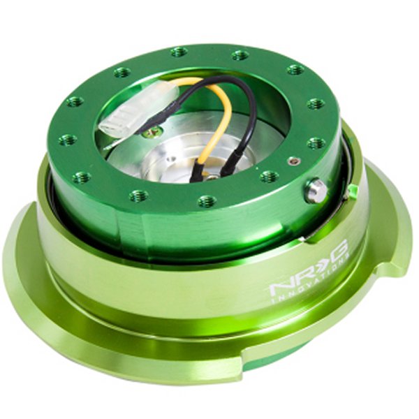 Quick Release Kit Gen 2.8 - Green Body / Titanium クローム Ring