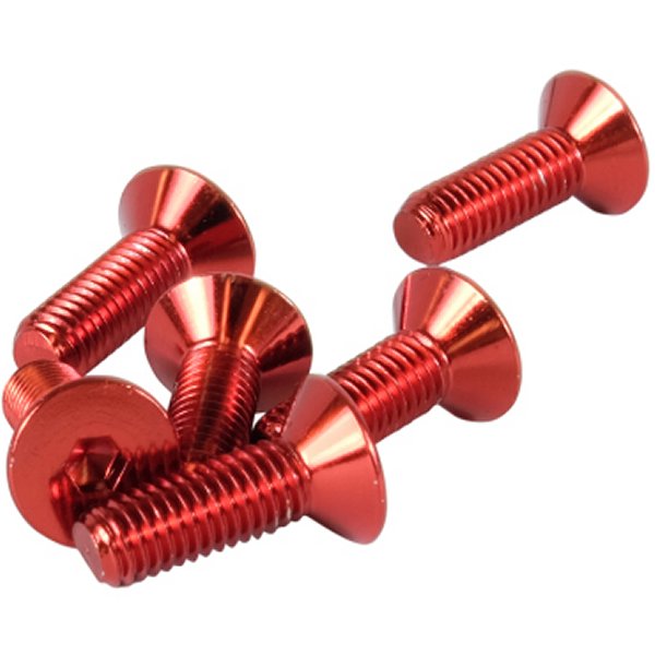 ステアリングホイール Screw Upgrade Kit (Conical) レッド