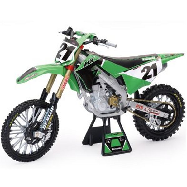 New Ray Toys カワサキ KX450F ファクトリーチーム (Jason Anderson) 1:6スケール
