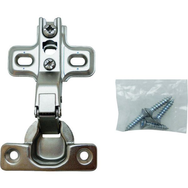 スライド丁番 NS‐2654 26mm 半かぶせ キャッチ付き