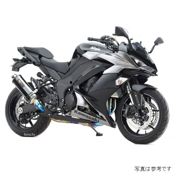 DLCチタン フルエキゾースト 4-1-2SC 17年-19 Ninja1000ABS