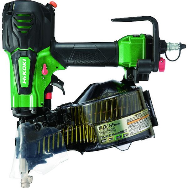 高圧ロール釘打機65mmメタリックグリーン