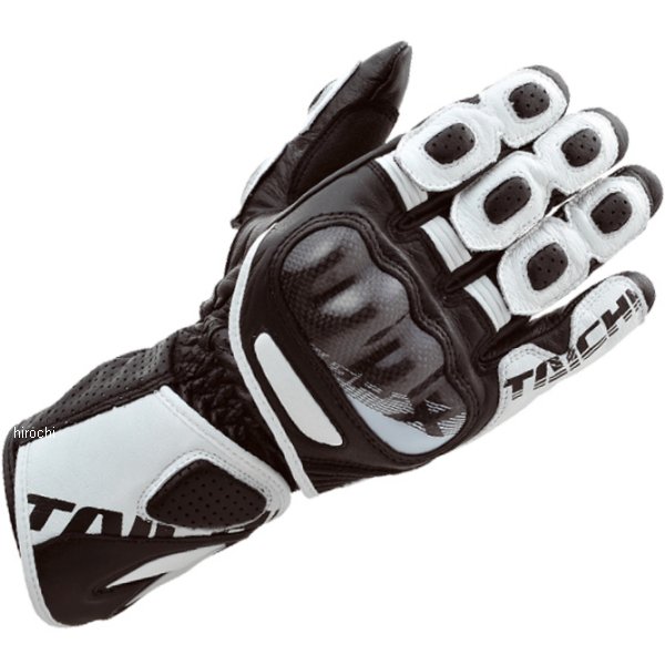 GP-X レーシング グローブ 白/黒