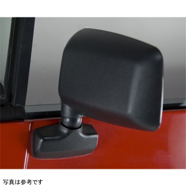 Door Mirror Black Left- 87-95 Wrangler YJ