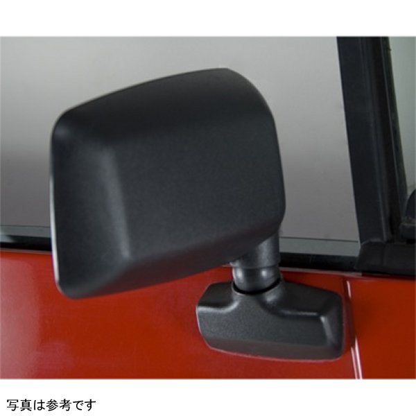 Door Mirror Black Right- 87-95 Wrangler YJ