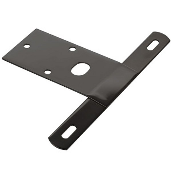 License Plate Bracket Black- 76-86 CJ Models