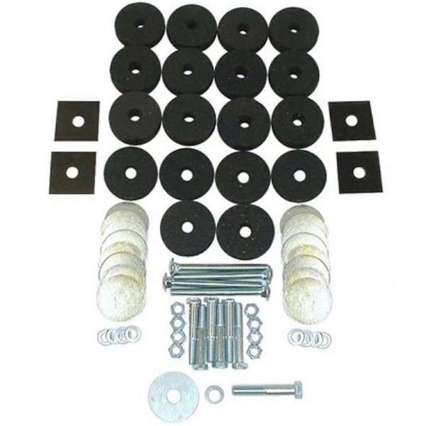 Body Tub Mounting Kit 41-75 Willys & Jeep Models