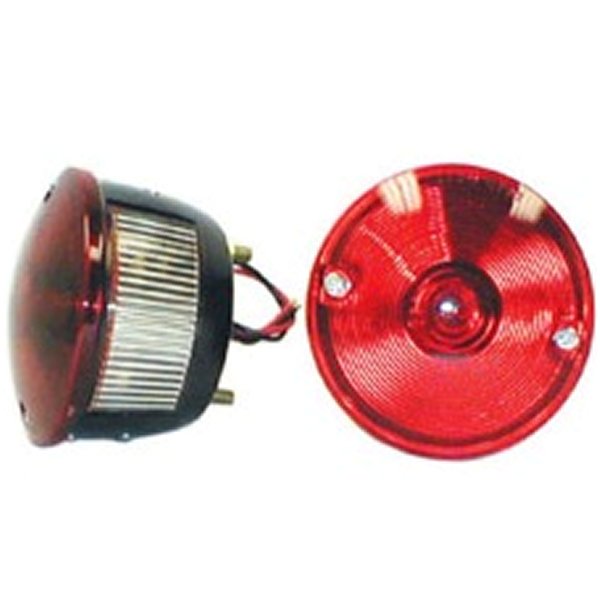 Right Round Tail Lamp 45-75 Willys CJ Models