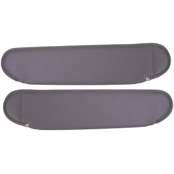 Replacement Sun Visors Gray 87-95 Wrangler YJ