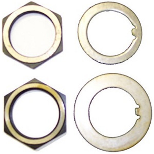 Spindle Nut/Washer Kit Dana 27- 41-45 MB/GPW