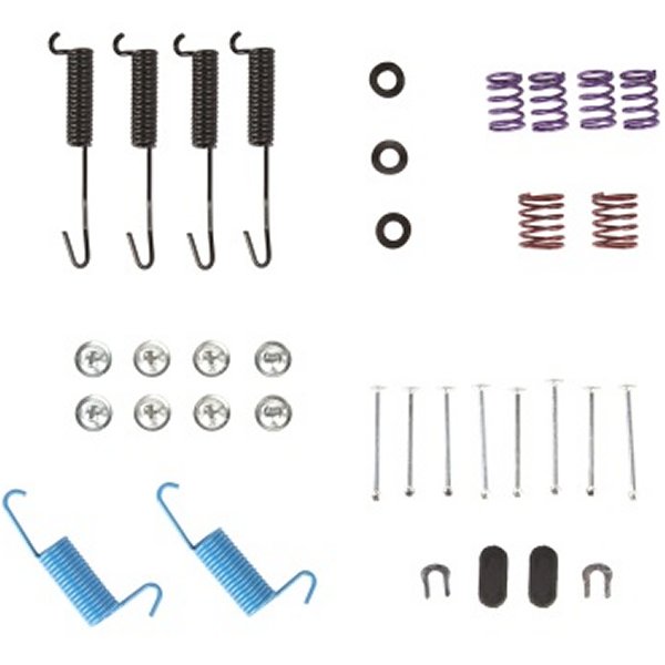Brake Shoe Hold Down Kit 72-77 Jeep CJ Models