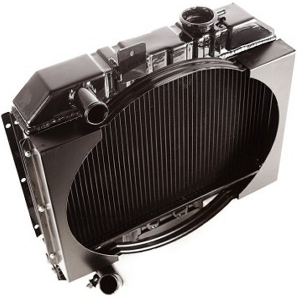 Radiator w/ Fan Shroud 2 Row- 41-52 Willys Models