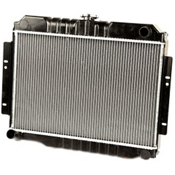 Radiator 2 Row- 74-80 Jeep CJ 6/8 Cylinder