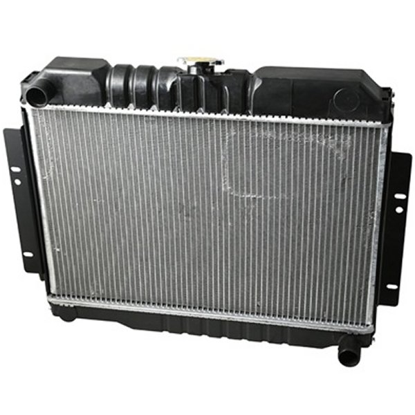 Radiator 2 Core GM V8 Engine Conversion 72-86 CJ