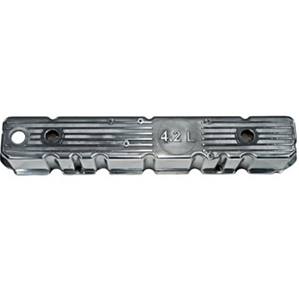 Valve Cover Polished Aluminum 80-87 CJ & Wrangler