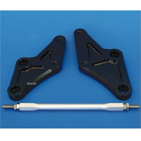 STDステップオフセットプレート Bタイプ Ninja250R 黒